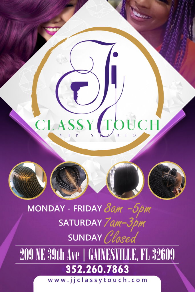 JJCLASSYTOUCH VIP STUDIO LLC $ Barber shop in Gainesville, FL