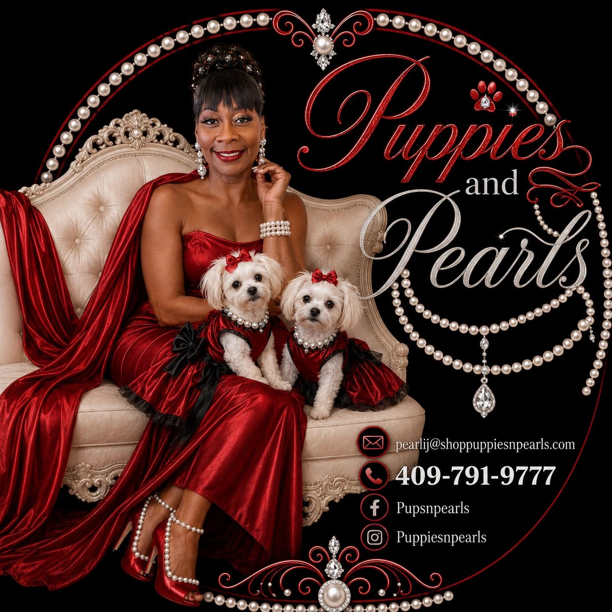 Puppies and Pearls in Beaumont, TX