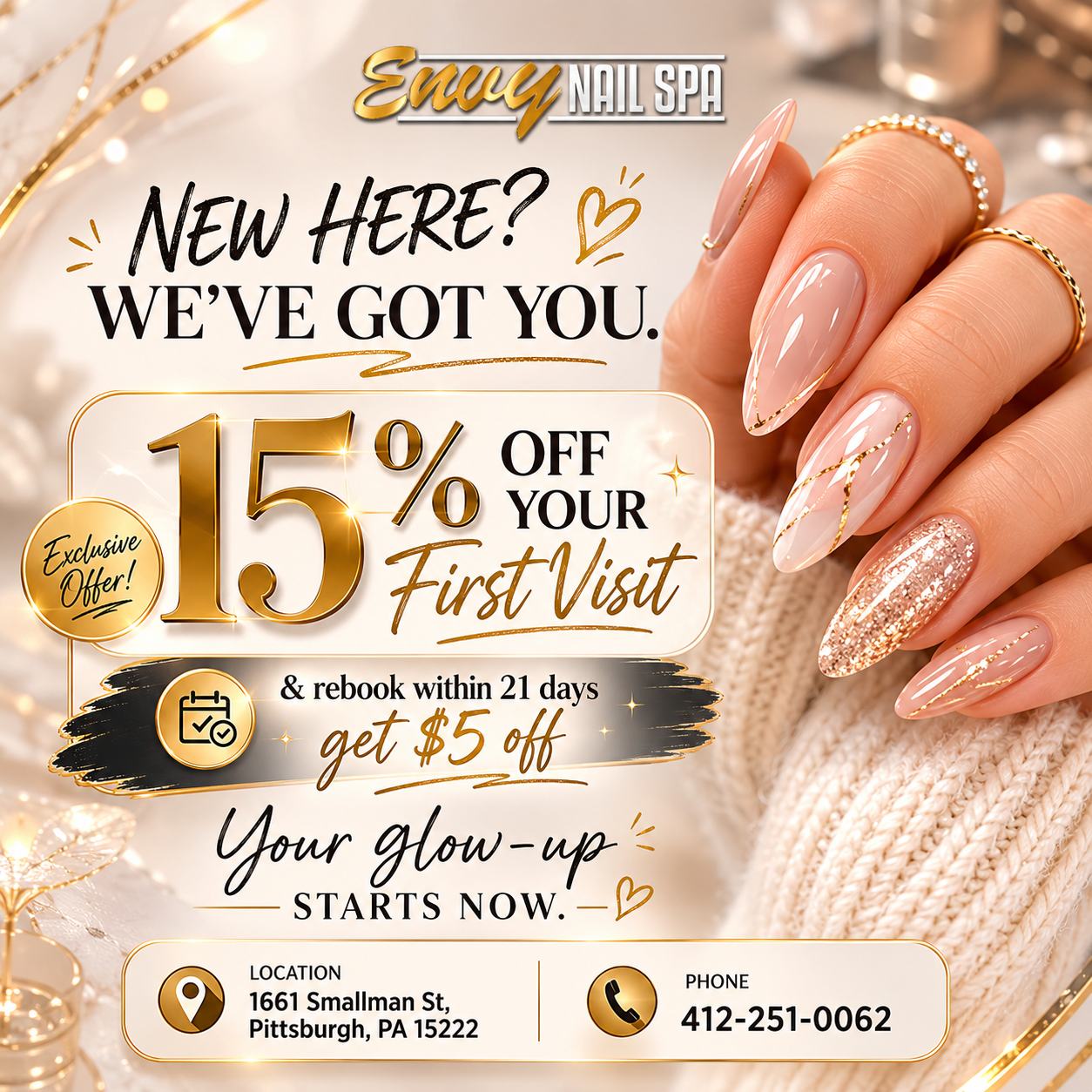 Envy Nail Spa at the terminal inc in Pittsburgh, PA (2)