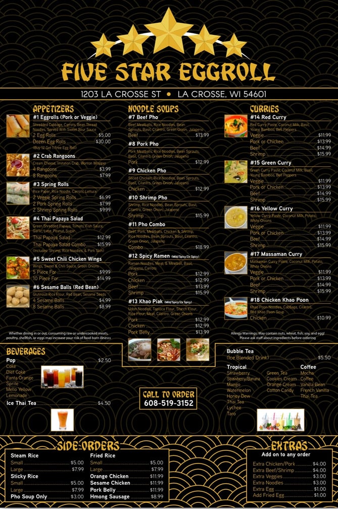 Five Star Eggrolls in La Crosse, WI (3)