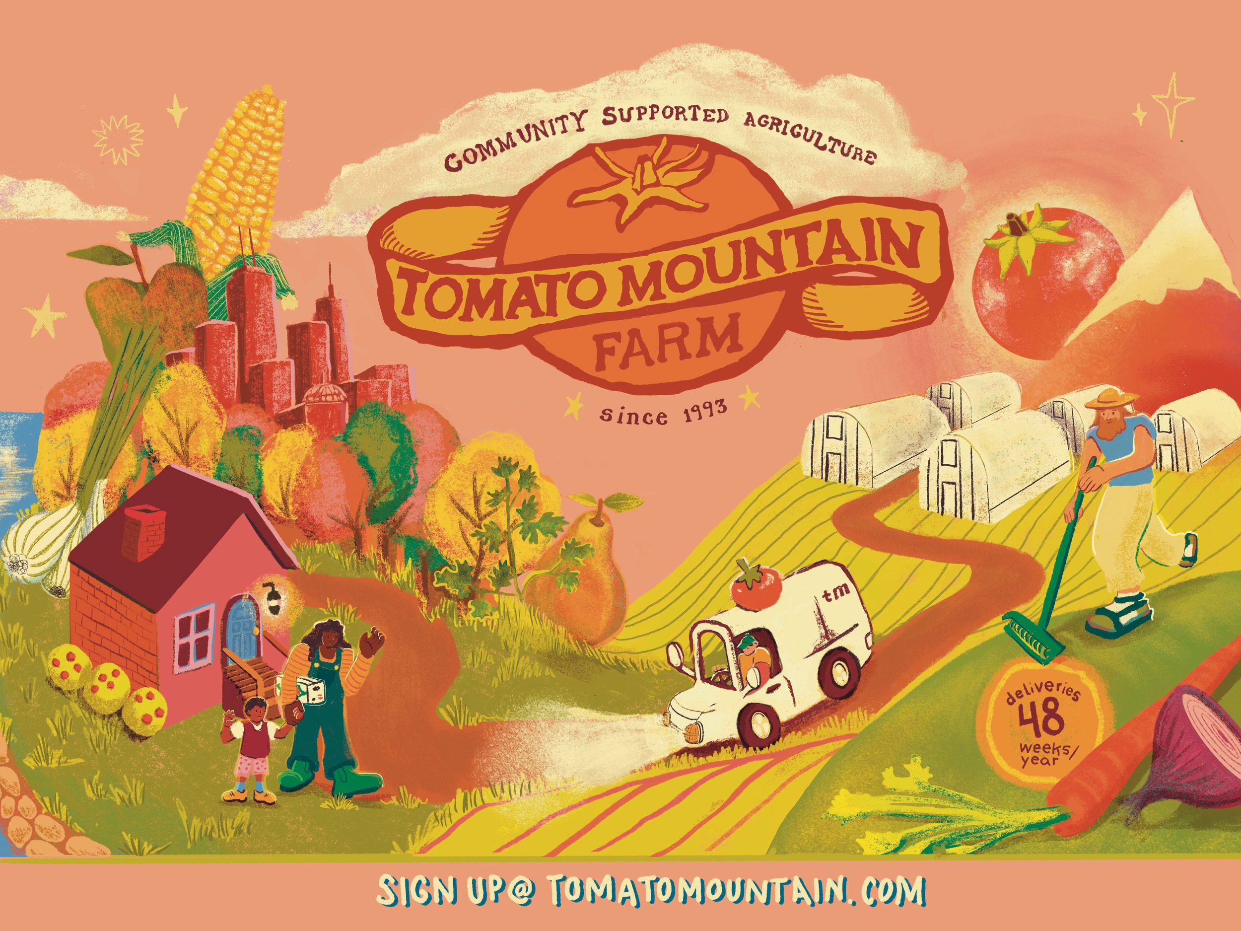 Tomato Mountain Farm in Harwood Heights, IL