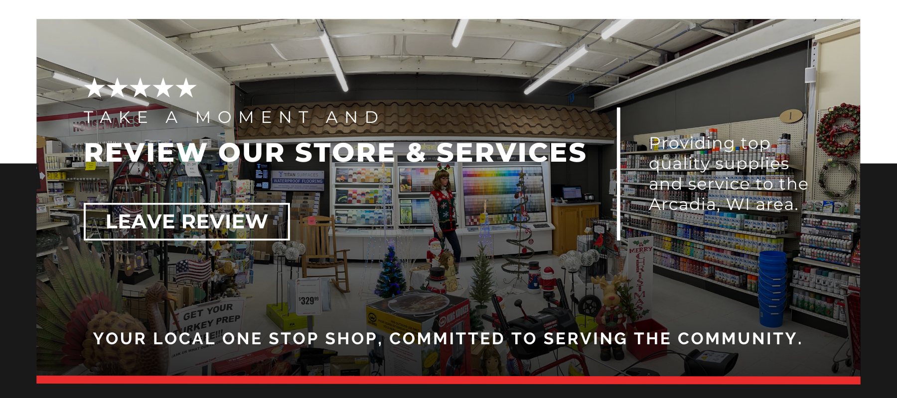 Howard's Hardware Hank & Rental in Arcadia, WI