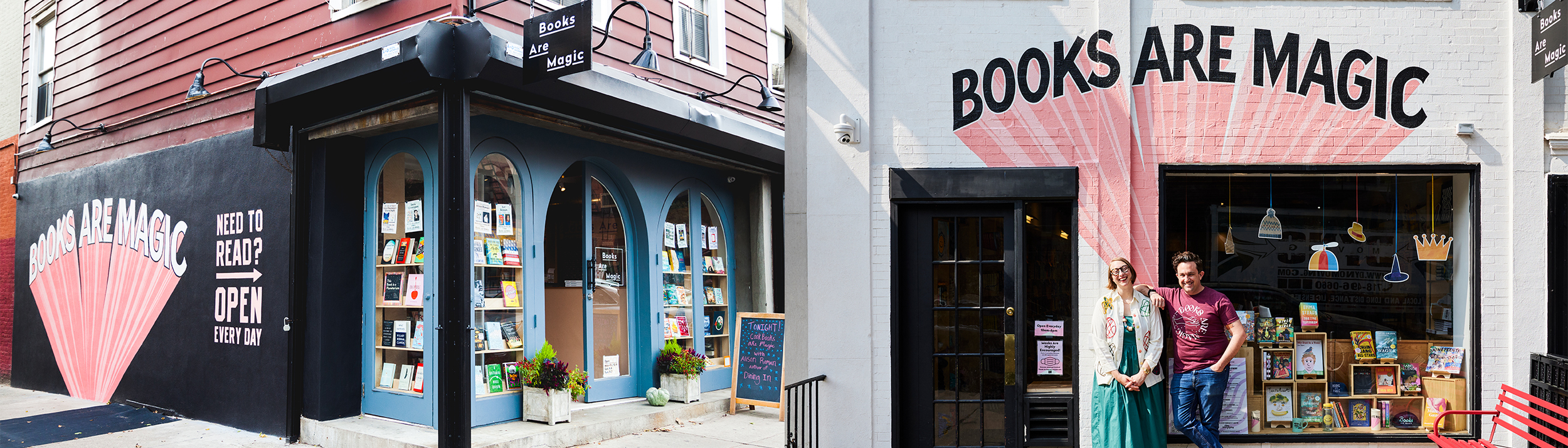 Books Are Magic in Brooklyn, NY
