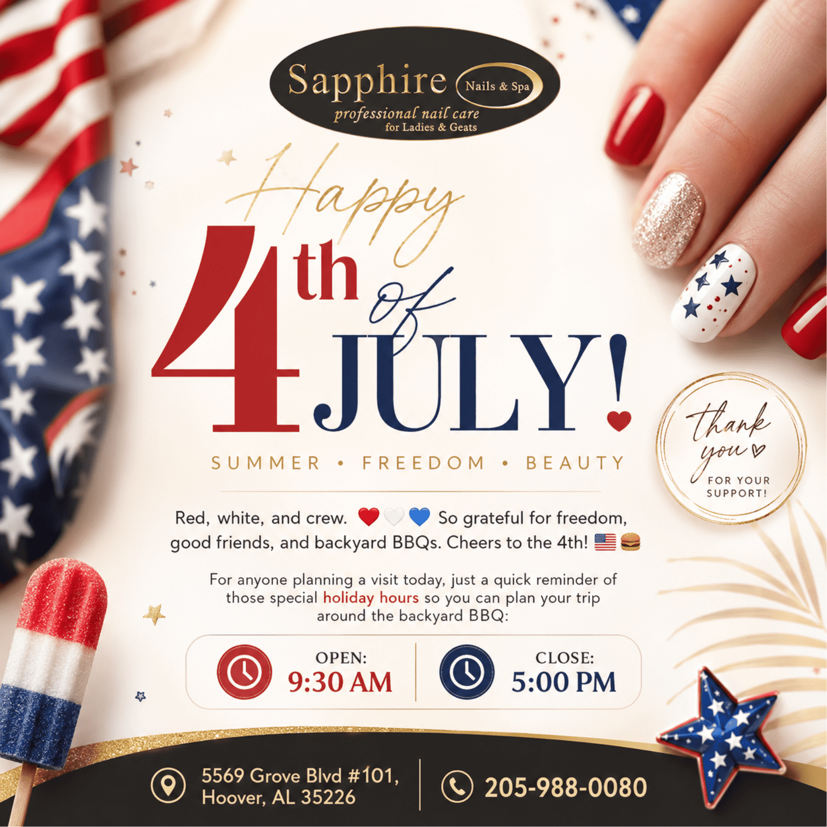 Sapphire Nail Spa in Hoover, AL (2)