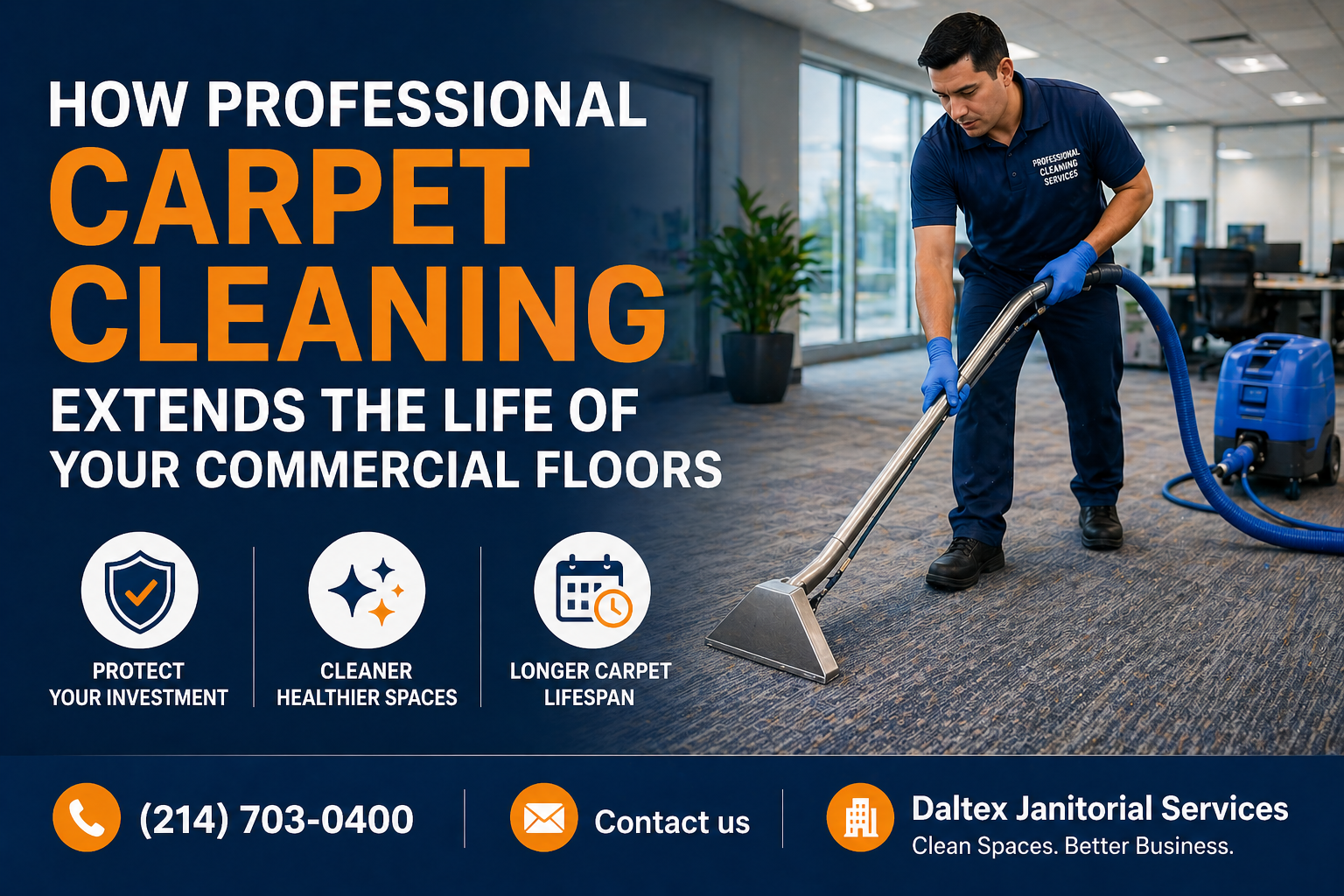 Daltex Janitorial Services, LLC - Commercial Cleaning Dallas in Garland, TX (2)