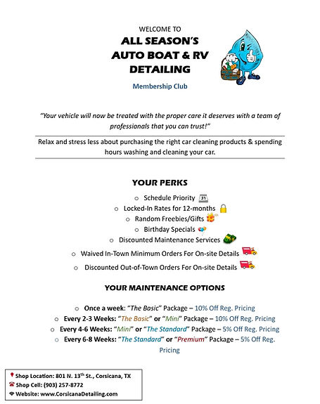 All Seasons Auto Boat & RV Detailing in Corsicana, TX (4)