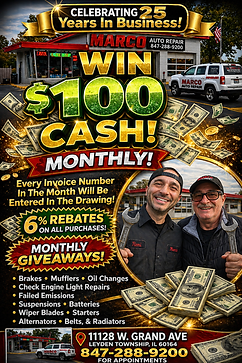 🏆 Marco Auto Repair in Franklin Park, IL