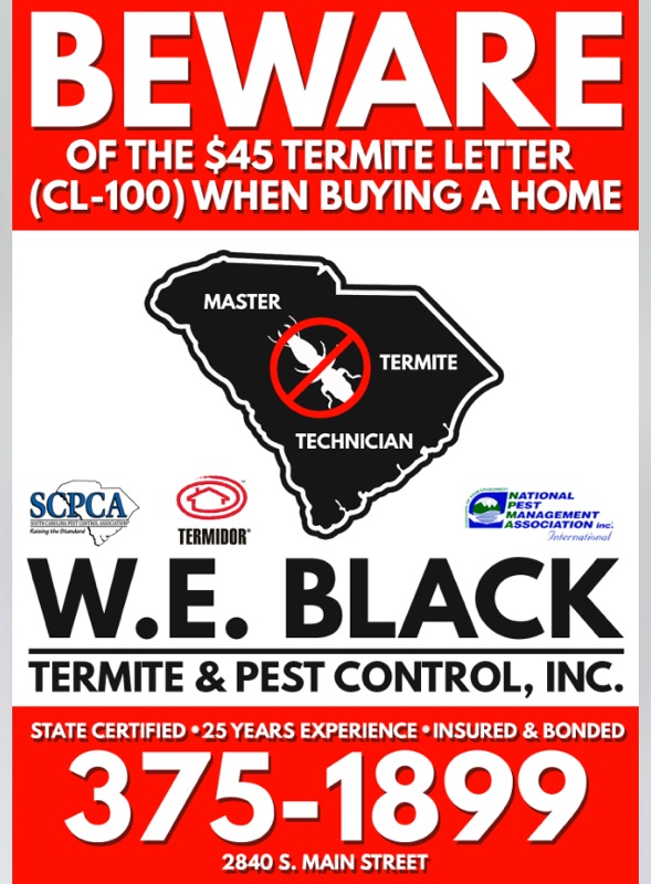 W.E. Black Termite & Pest Control, Inc. in Anderson, SC (2)