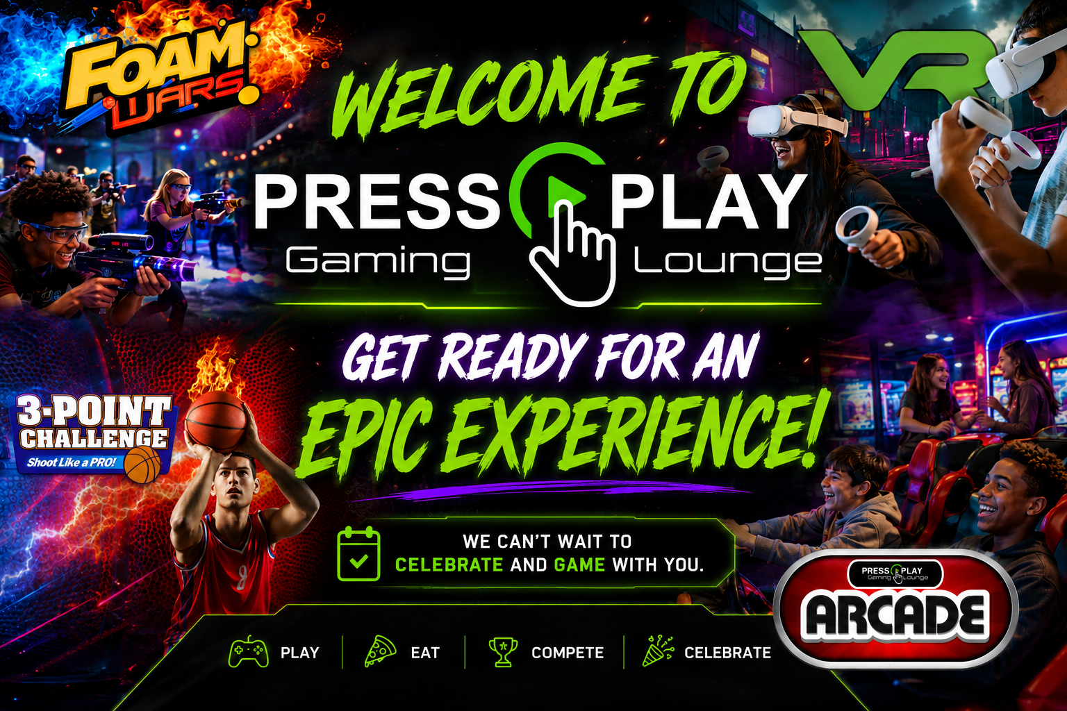 Press Play Gaming Lounge in Brownsburg, IN