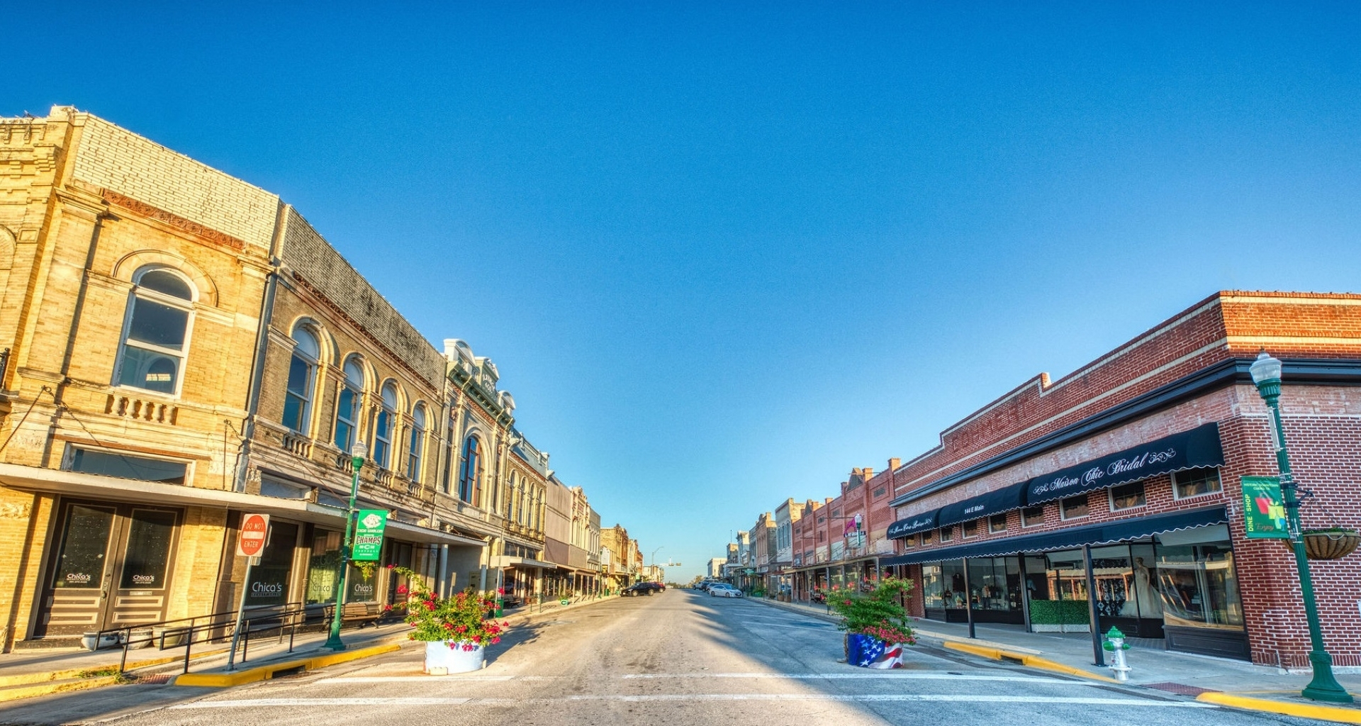 Cuero Main Street in Cuero, TX