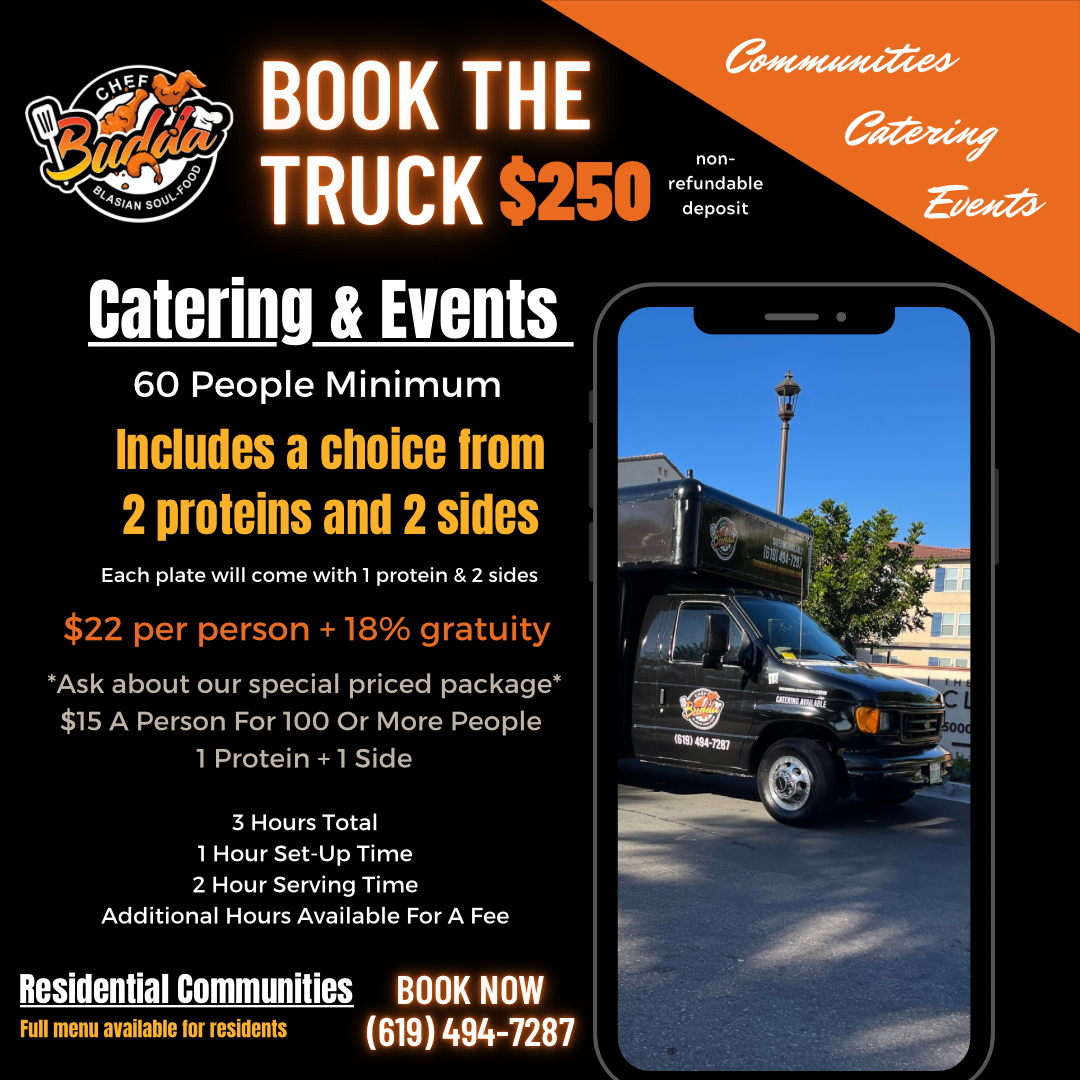 Chef Budda Blasian Soul Food LLC in San Diego, CA (2)