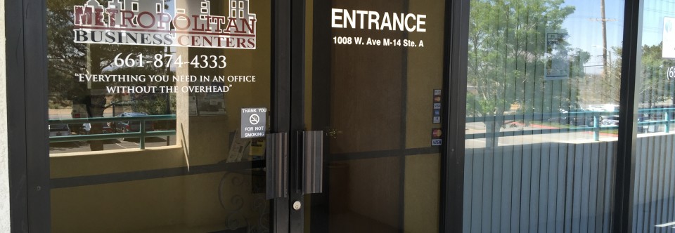 Metropolitan Business Centers in Palmdale, CA