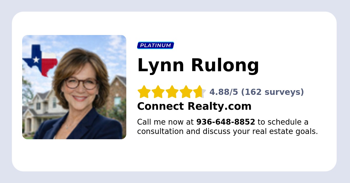 Lynn Rulong, Experienced Realtor of Montgomery County Texas in The Woodlands, TX (2)