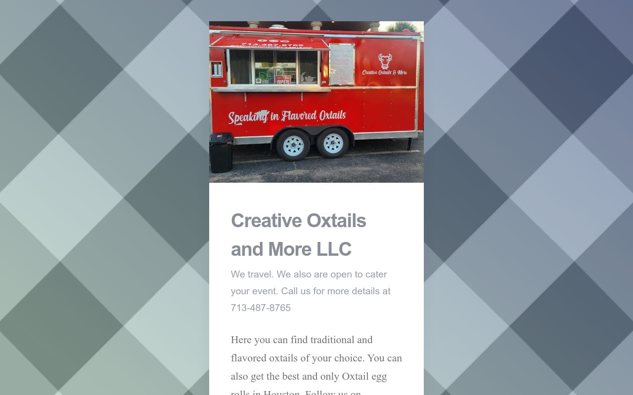 Creative Oxtails and More LLC dba Prestige Express in North Houston, TX (5)