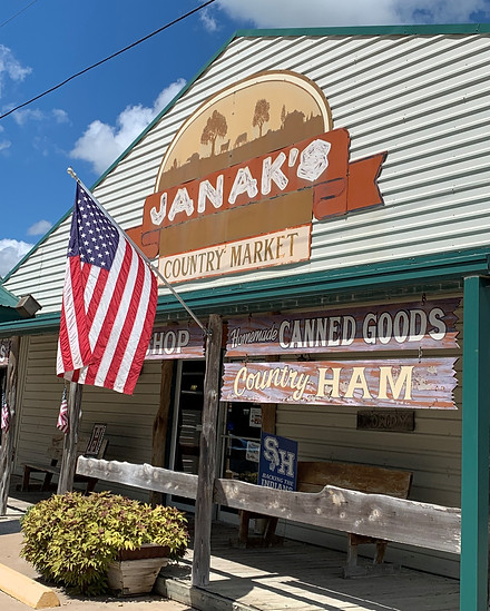 Janak's Country Market in Hallettsville, TX