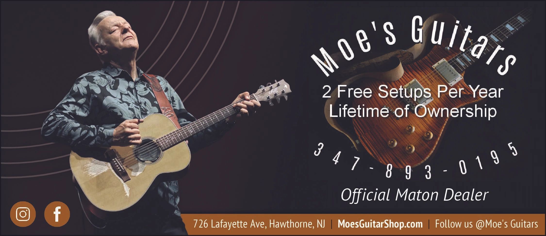Moe's Guitars in Hawthorne, NJ