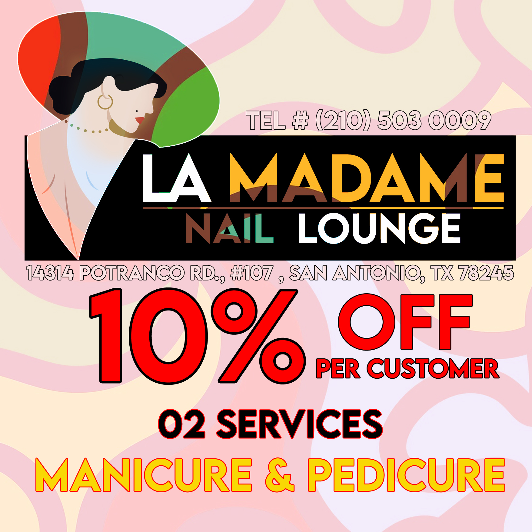 La Madame Nails (EVERYDAY DISCOUNT) in San Antonio, TX