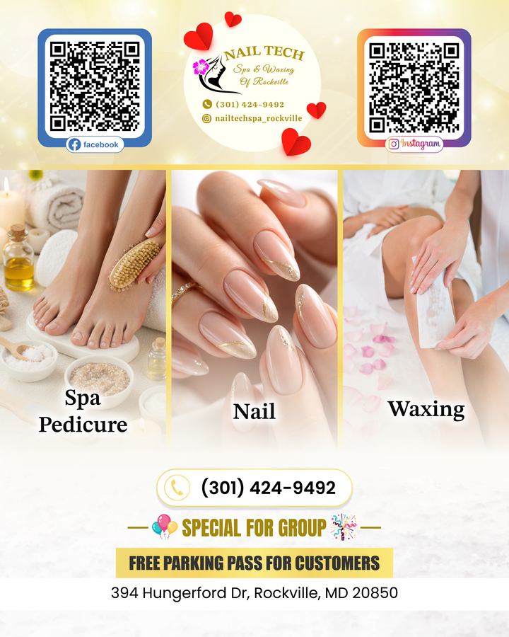 Nail Tech Spa & Waxing in Rockville, MD (6)