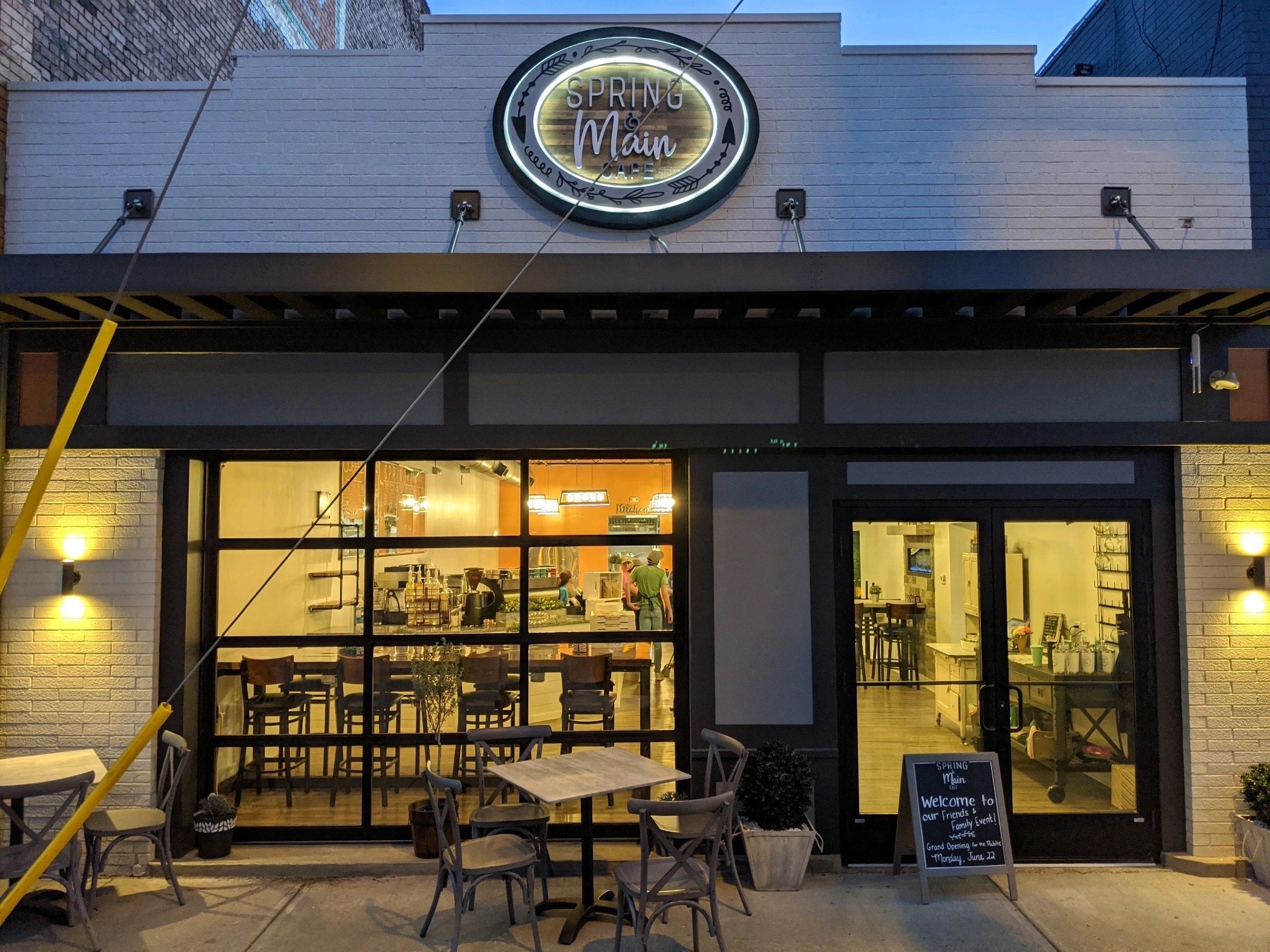 Spring & Main Café in Zelienople, PA