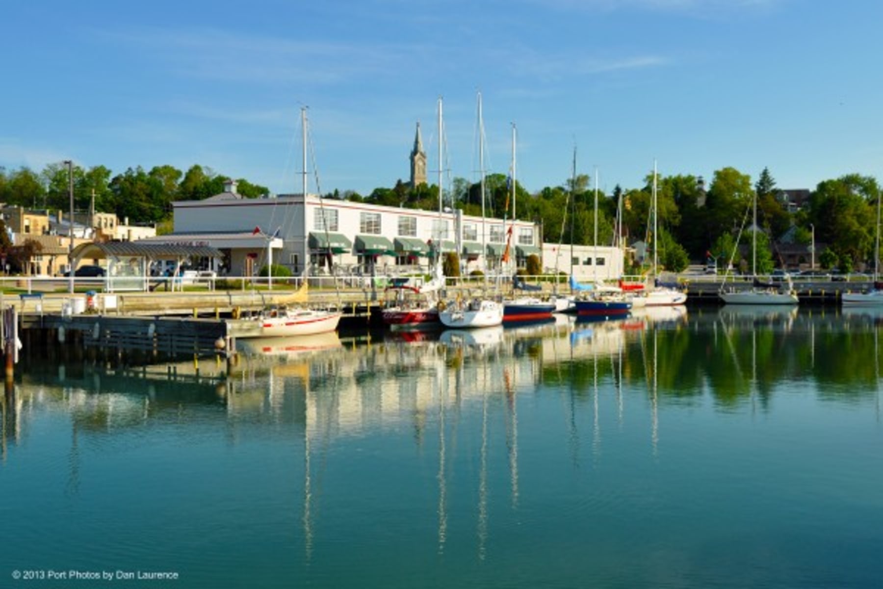 Dockside in Port Washington, WI