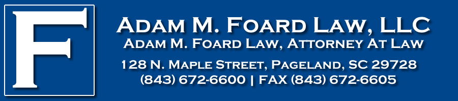 Adam M. Foard Law, LLC in Pageland, SC