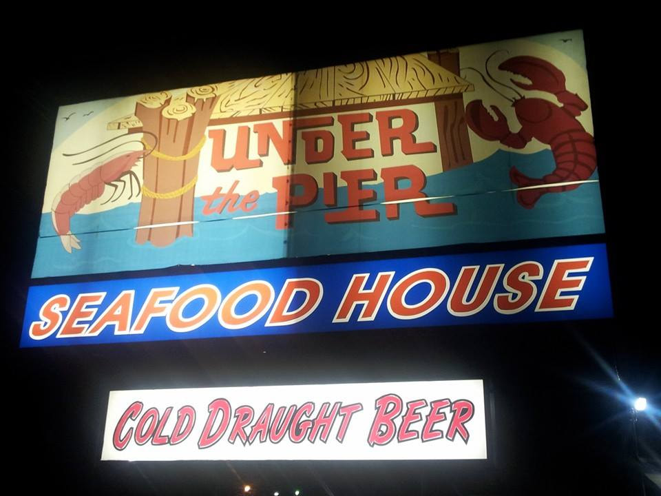 Under the Pier in Levittown, PA