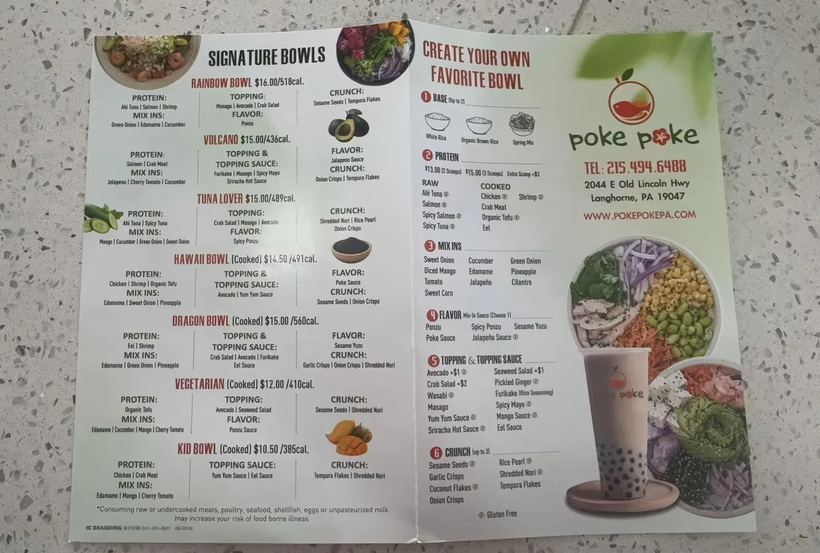 Poke Poke in Langhorne, PA (2)