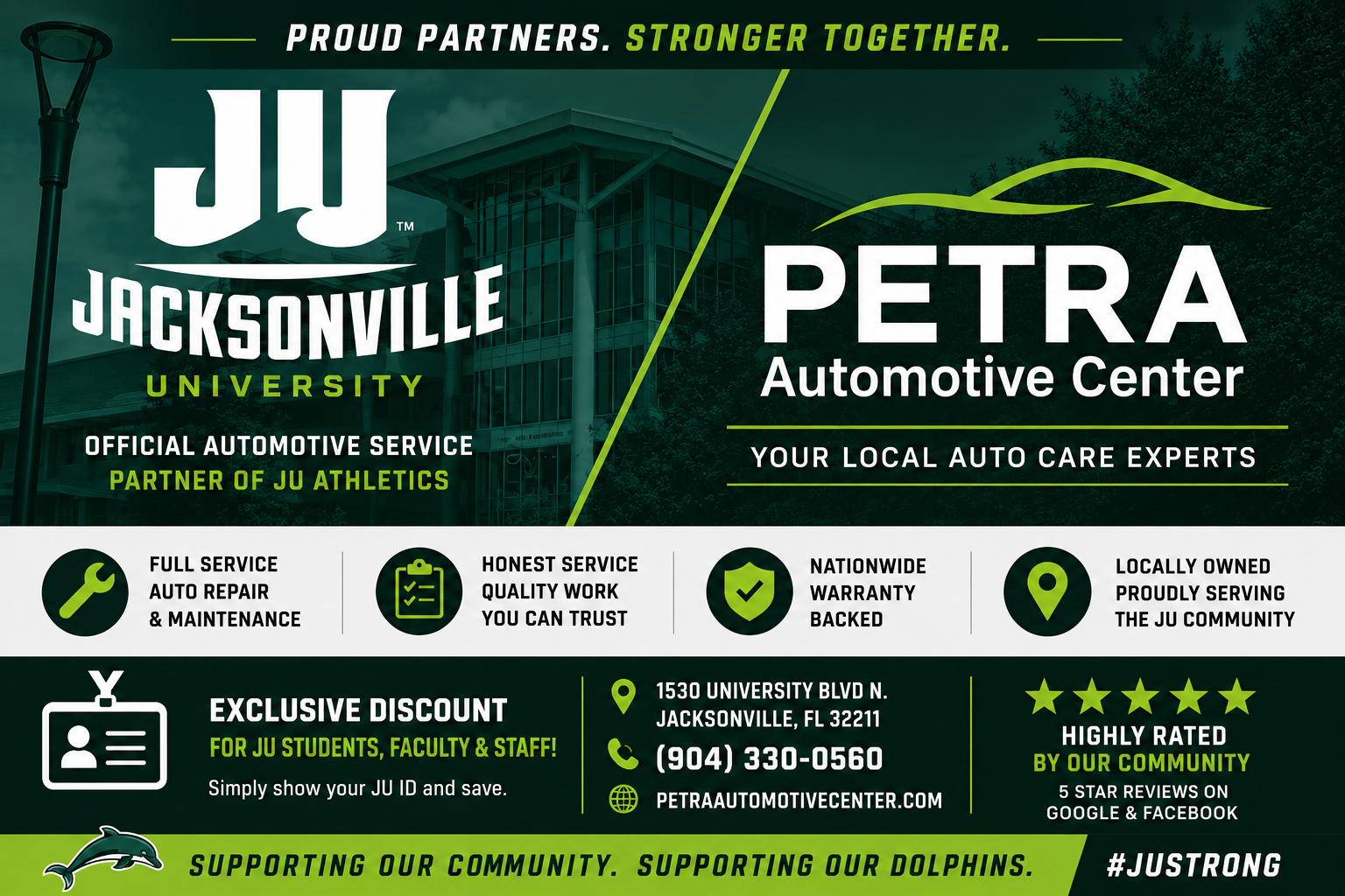 Petra Automotive Center in Jacksonville, FL
