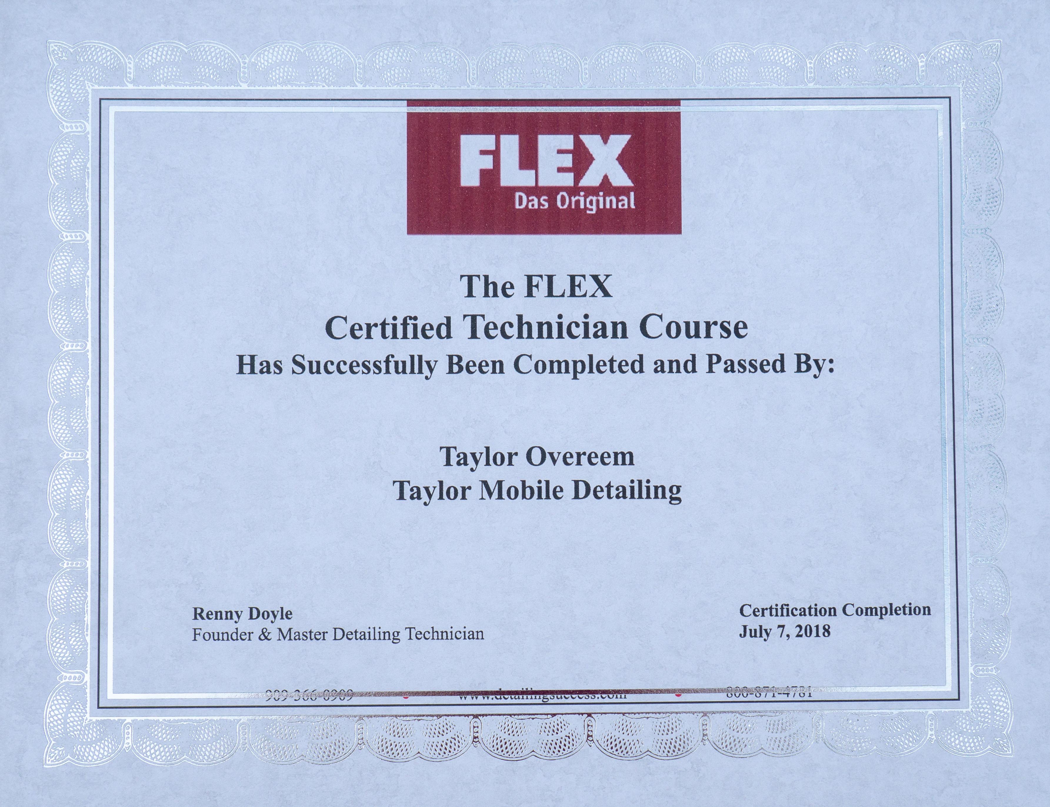 Taylor Mobile Detail in Fleming Island, FL