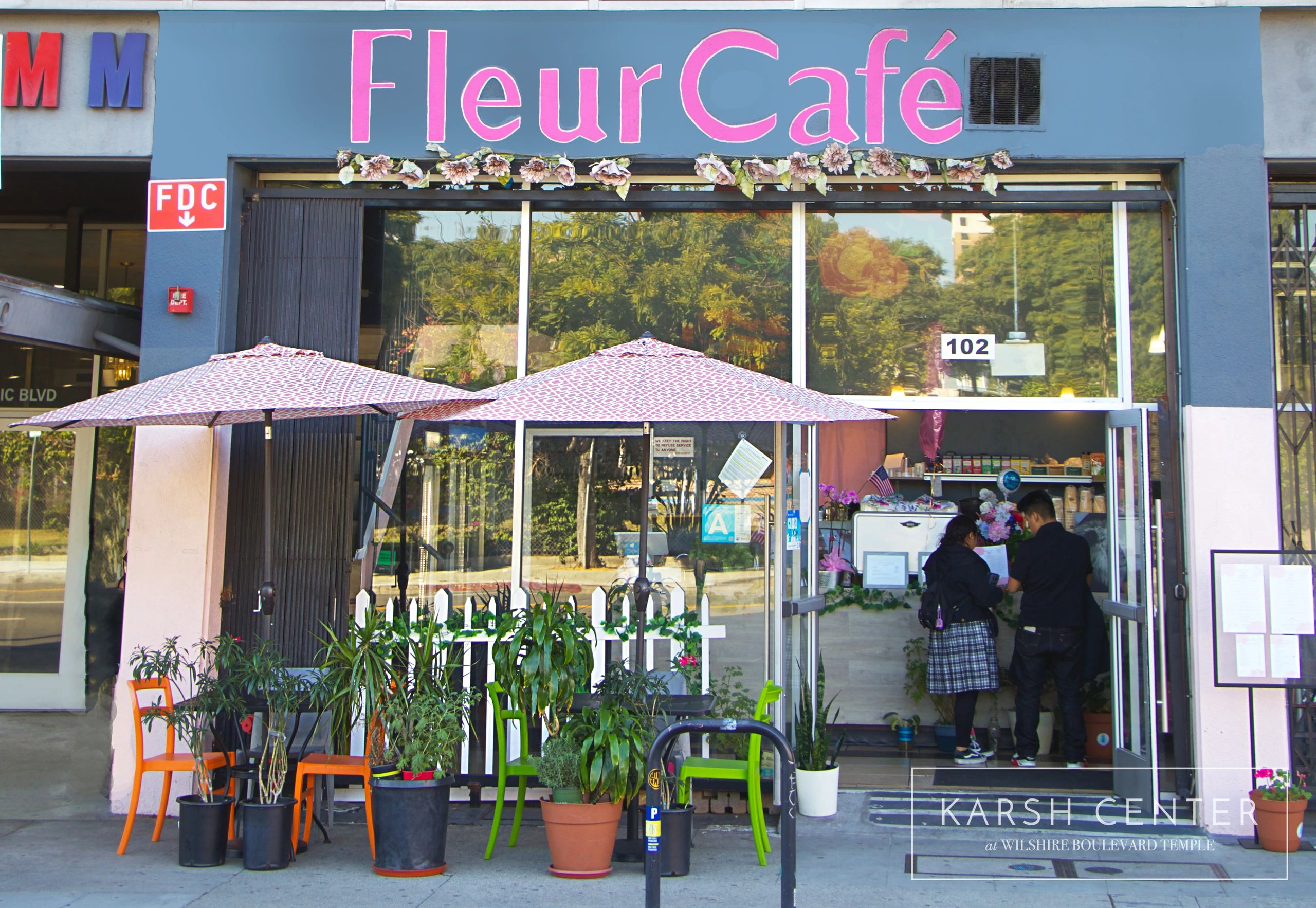 Fleur Café in Los Angeles, CA
