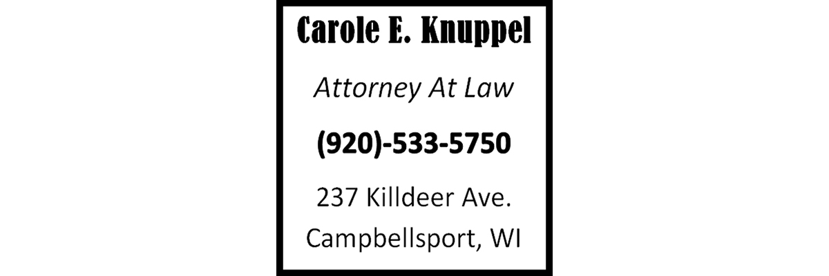 Carole E. Knuppel, Attorney At Law in Campbellsport, WI (2)
