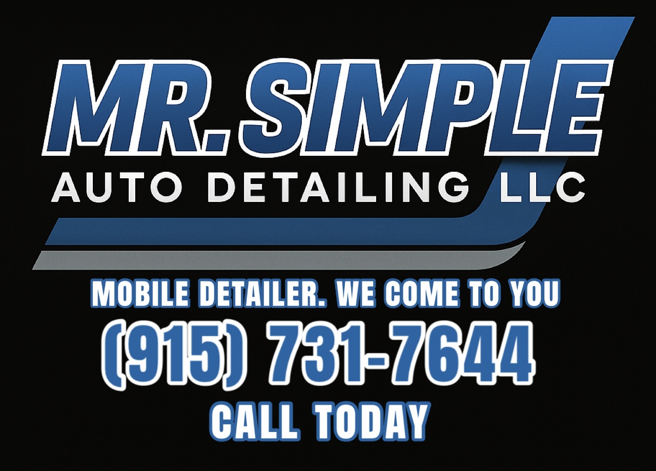 Mr. Simple Auto Detailing, LLC "Mobile Detailing" in El Paso, TX (2)