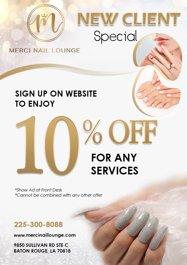 Merci Nail Lounge in Baton Rouge, LA