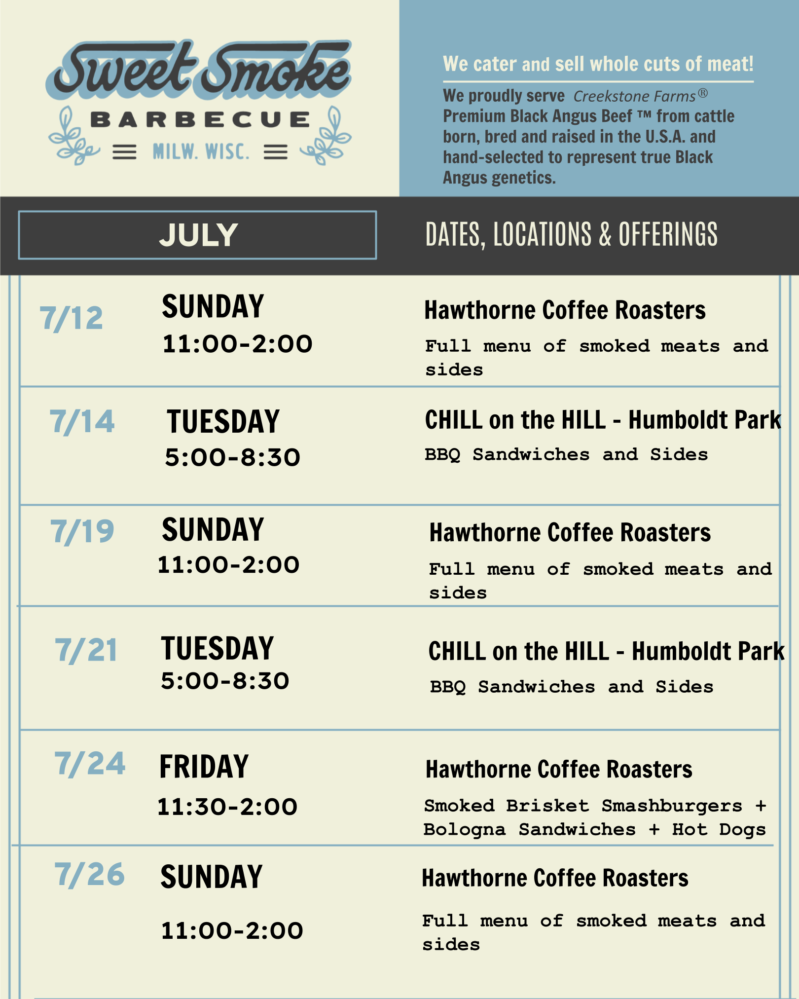 Sweet Smoke BBQ Food Truck in Milwaukee, WI (5)