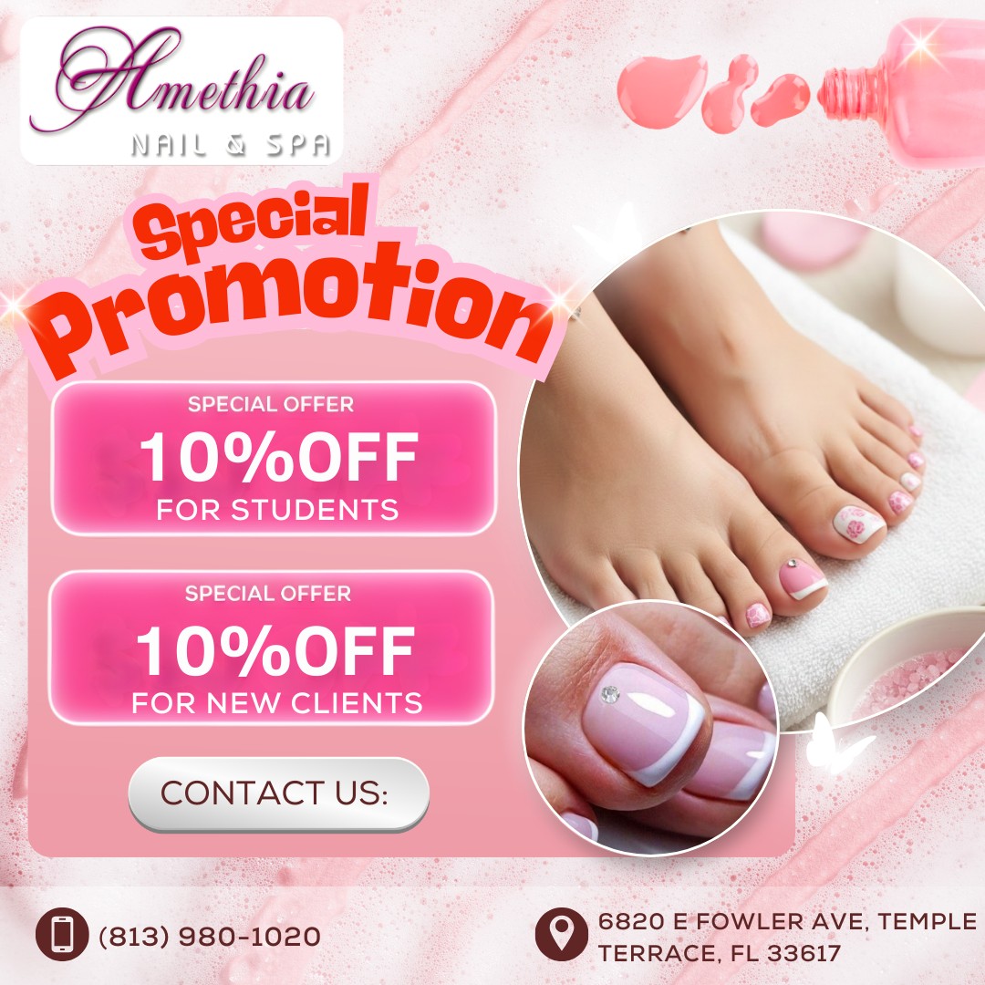 Amethia Nail & Spa in Temple Terrace, FL