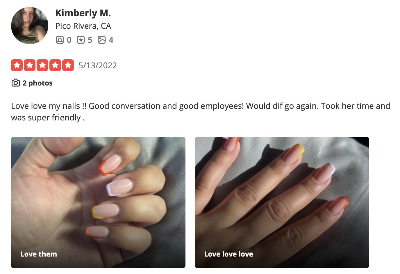 Ombre Nail Bar in Garden Grove, CA