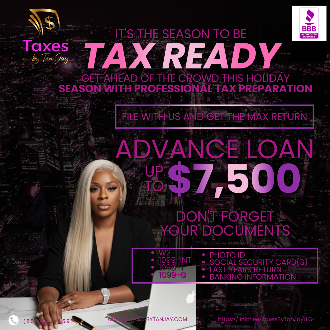 Taxes By Tan Jay, LLC in Tallahassee, FL