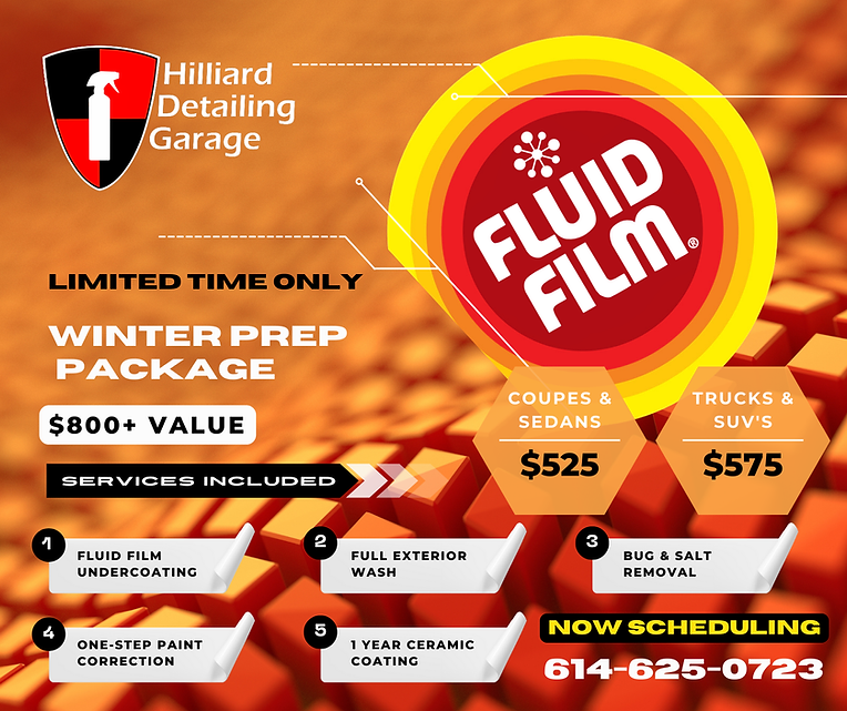 Hilliard Detailing Garage in Columbus, OH