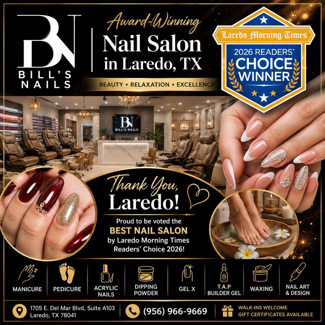BILL's NAILS in Laredo, TX (2)