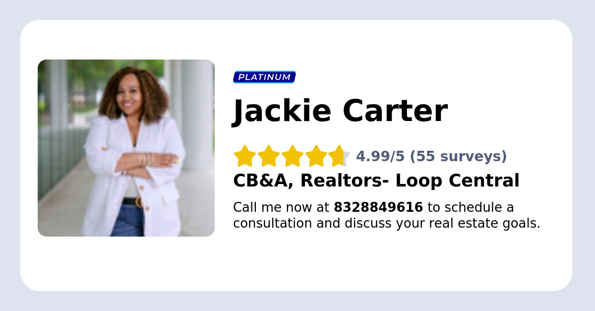 CarterStone Realty Group- Jackie Carter- Houston, TX in Houston, TX