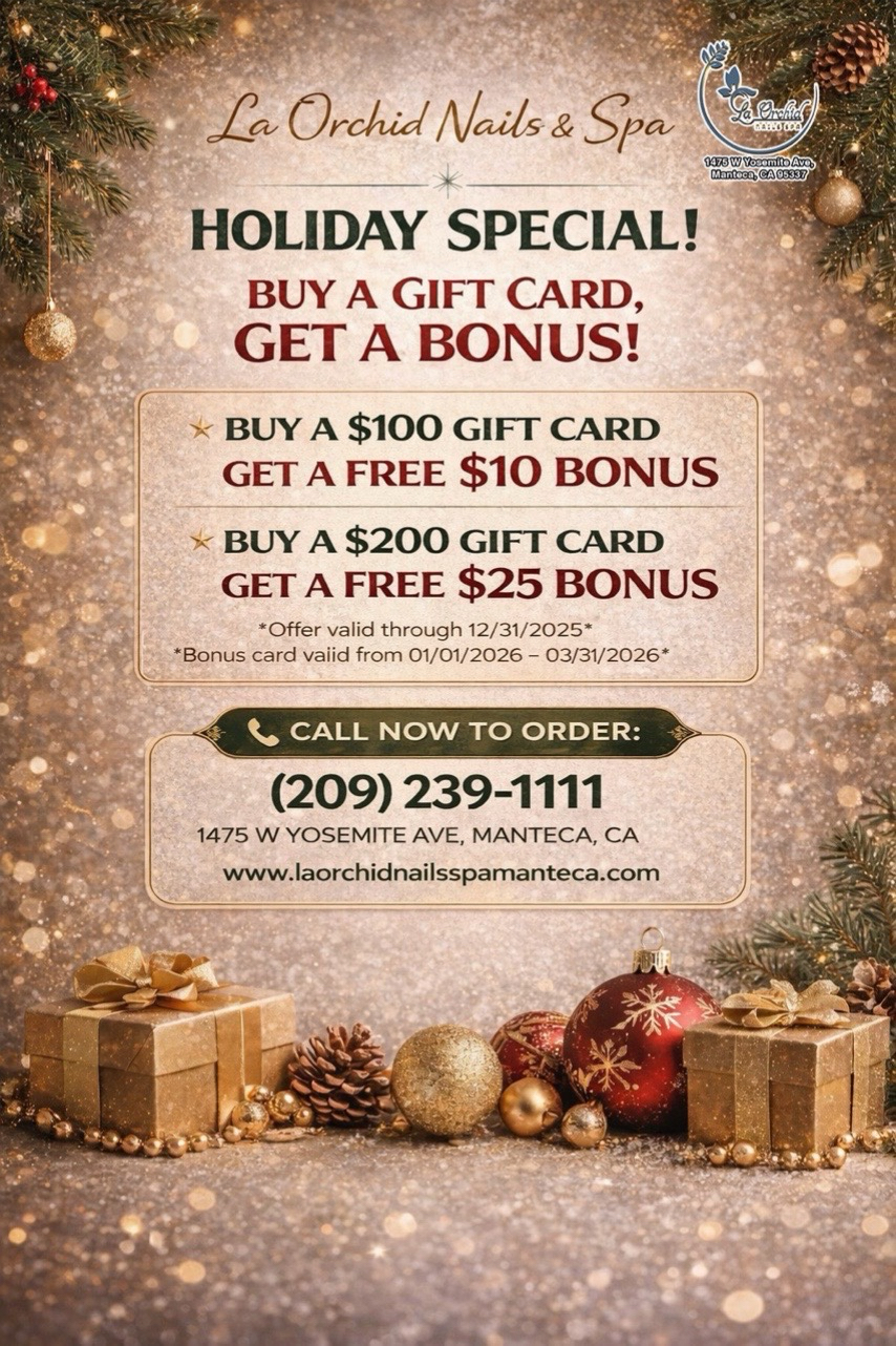 La Orchid Nails & Spa in Manteca, CA (2)