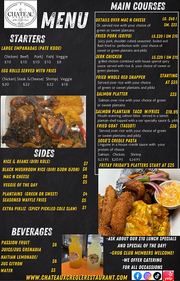 Chateau Creole Haitian Cuisine in Darlington, SC (3)