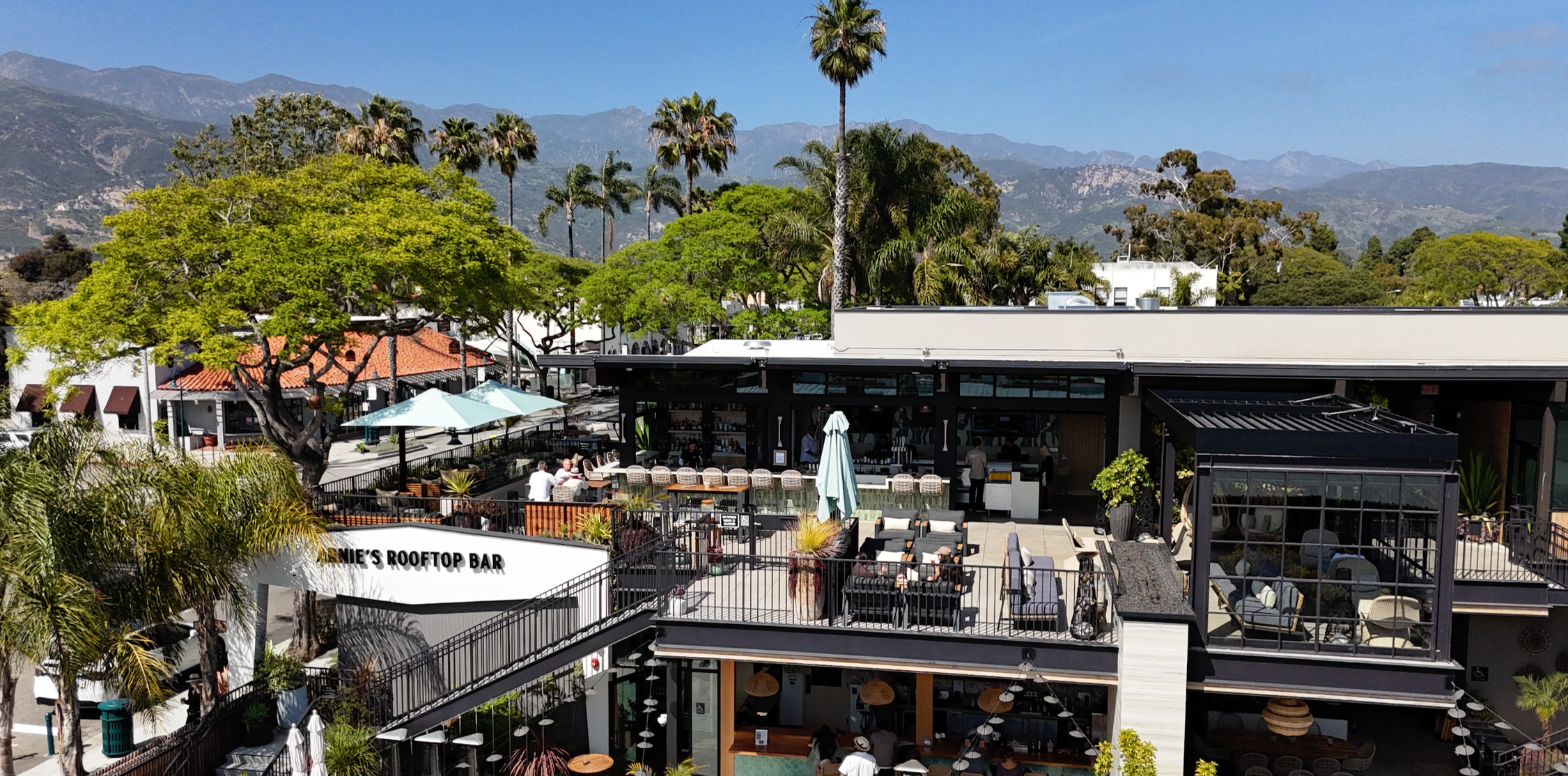 Arnie's Rooftop Bar in Carpinteria, CA