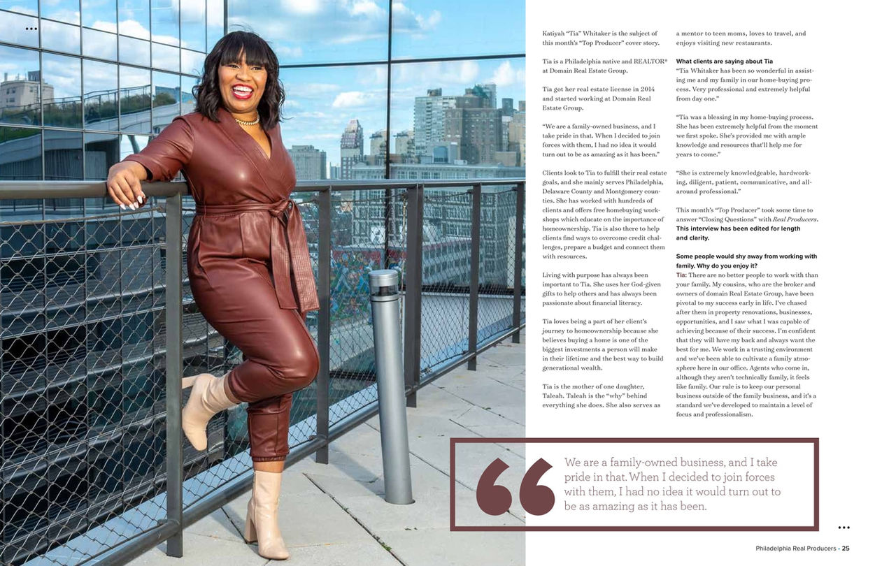 Tia is my REALtor in Philadelphia, PA (2)