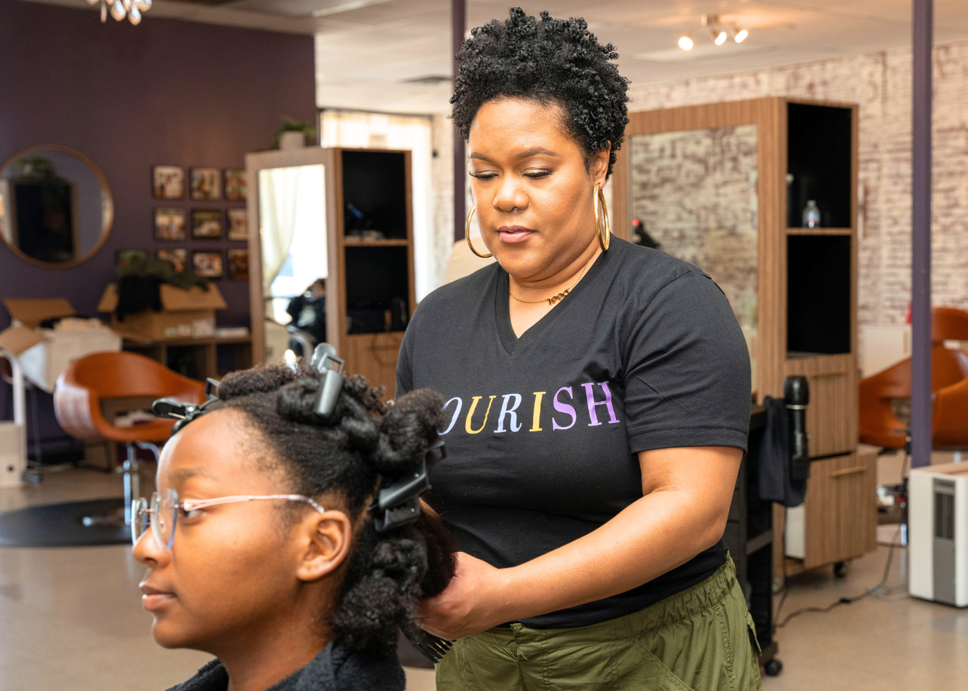 Flourish Curls Salon in Arlington, TX (3)