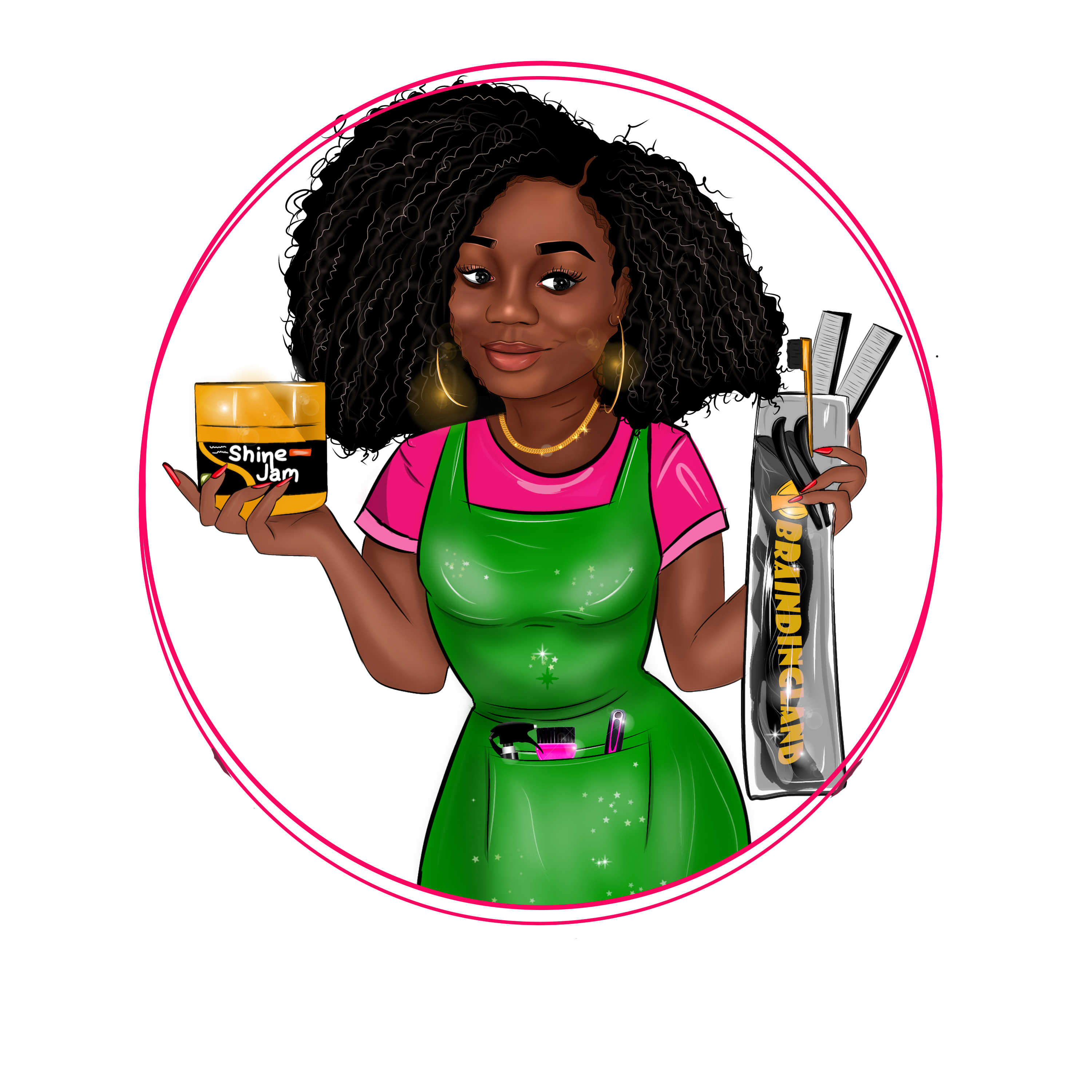 Braiding Land hair salon in Washington Grove, MD