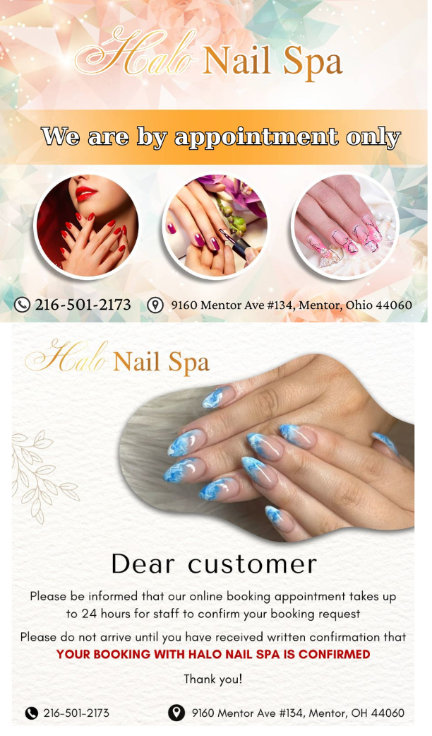 Halo Nail Spa in Mentor, OH