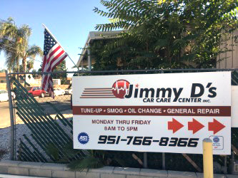 Jimmy D's Car Care Center in Hemet, CA