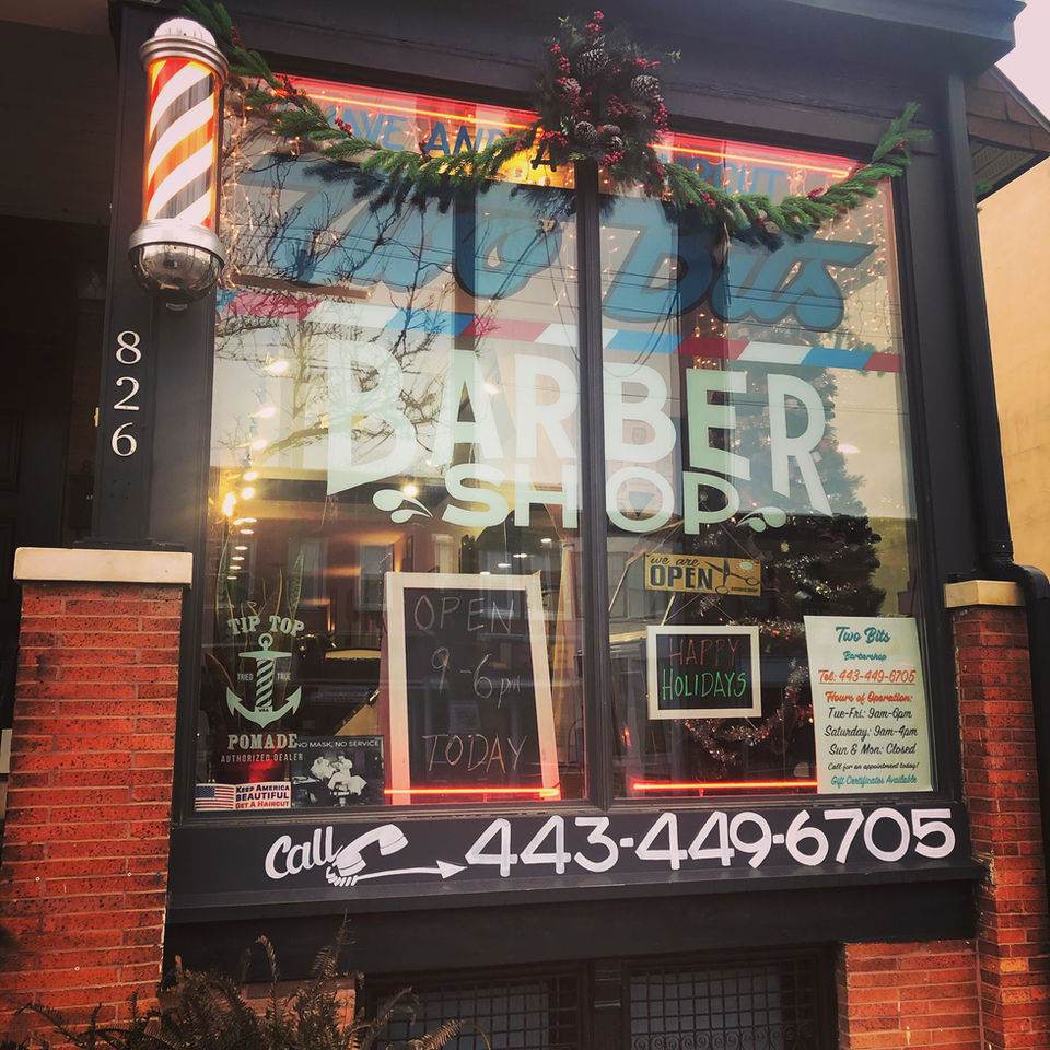 Two Bits Barbershop in Baltimore, MD (2)