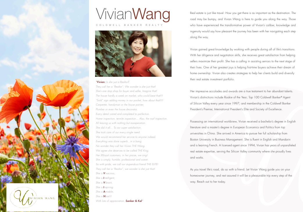 Vivian Wang - Licensed REALTOR in Cupertino, CA